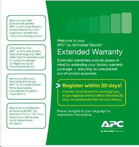 APC Service Pack 1 Year Warranty Extension for Accessories, AC-03