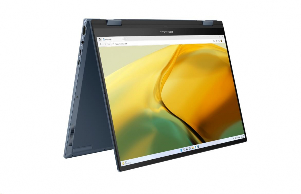 ASUS NTB Zenbook Flip (UP3404VA-OLED045W), i5-1340P, 14" 2880x1800, 16GB, 512GB SSD,Iris Xe, W11 Home, Blue
