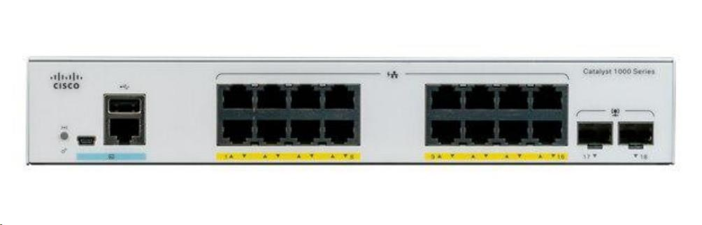 Cisco Catalyst C1000-16T-2G-L, 16x10/100/1000, 2xSFP