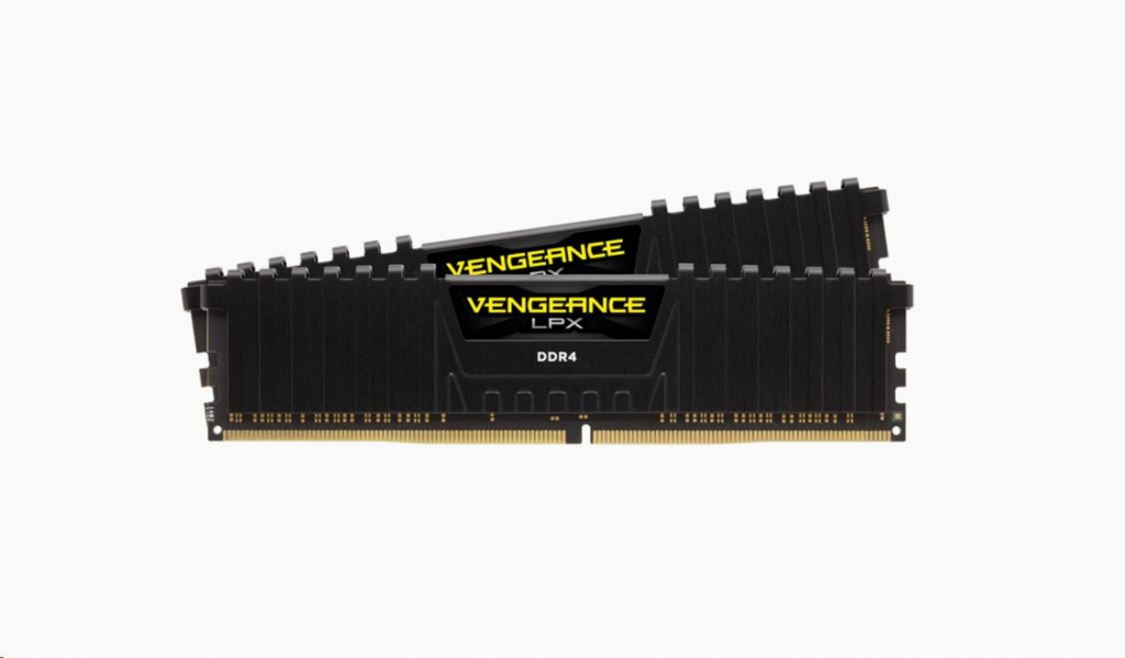 CORSAIR DIMM DDR4 16GB (Kit of 2) 2400MHz CL16 Vengeance LPX Černá