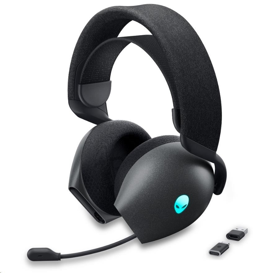 DELL Alienware Dual Mode Wireless Gaming Headset - AW720H (Dark Side of the Moon)
