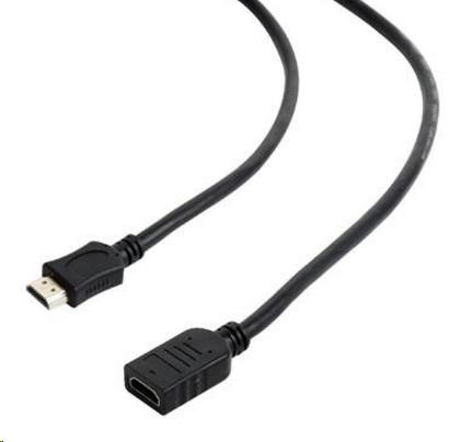 GEMBIRD Kabel prodlužovací HDMI - HDMI 4,5m (zlacené konektory, stíněný)