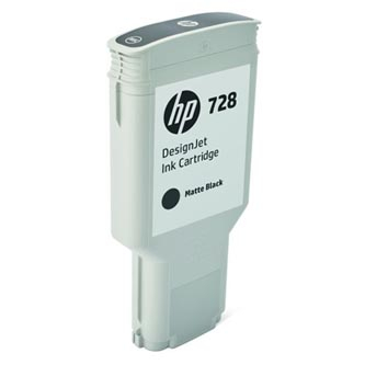HP 728 300-ml Matte Black DesignJet Ink Cartridge[F9J68A]