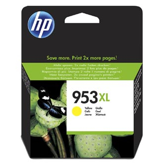 HP OJ Pro 8218, 8710, 8720, HP 953XL, yellow,1600str.,20ml, [F6U18AE] - Ink cartridge//1