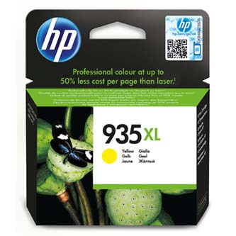 HP originální ink [C2P26AE], No.935XL, yellow, 825str., 9,5ml, HP Officejet 6812,6815//1