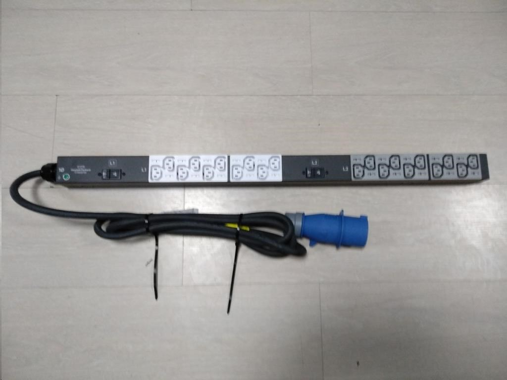 HPE G2 Basic 7.3kVA/60309 3-wire 32A/230V Outlets (20) C13/Vertical INTL PDU