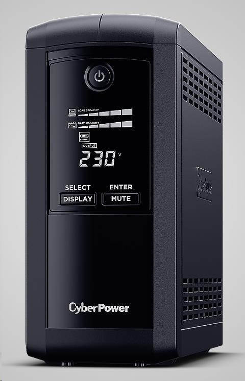 CyberPower Value PRO SERIE GreenPower UPS 1000VA/550W, FR zásuvky
