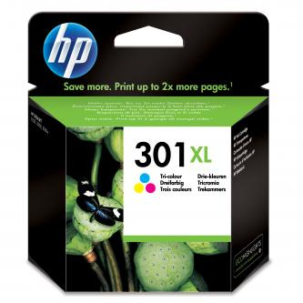 HP 3-barevná cartidge č. 301XL, 330 str., [CH564EE] - Ink náplň//1