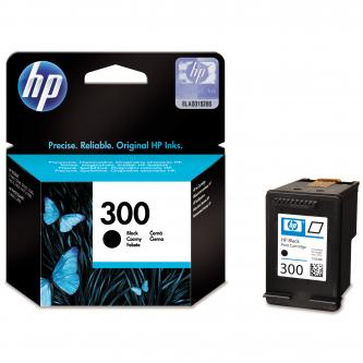 HP black cartridge č. 300, 4 ml  [CC640EE] - Ink náplň