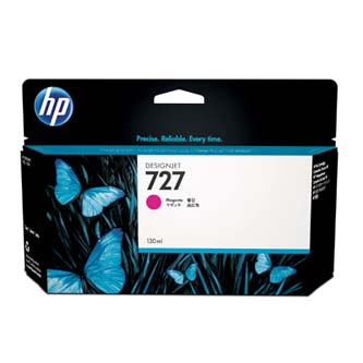 HP cartridge č.727, magenta, HP DesignJet T1500, T2500, 130 ml [B3P20A] - Ink náplň//1,00