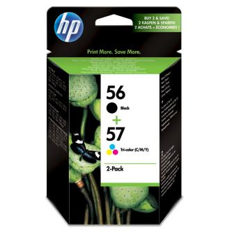 HP Combopack black č.56, 520 str. + 3-barevná č.57, 500 str. [SA342A] - Ink náplň