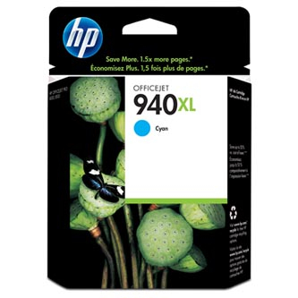 HP cyan cartridge č. 940XL,1400 str., [C4907A] - Ink náplň