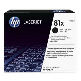 HP LJ Enterprises MFP M630, 25000 str. [CF281X] - Laser toner//4,50
