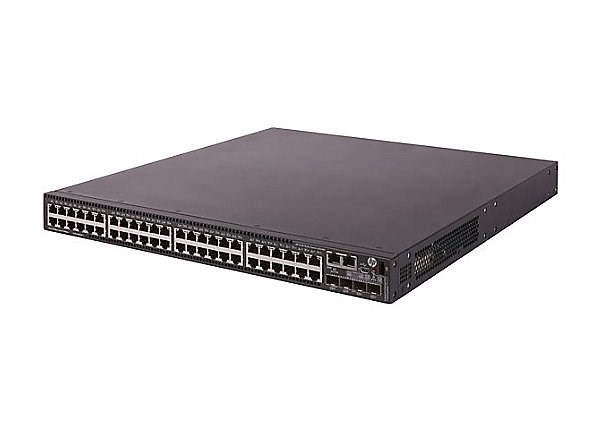 HPE FlexNetwork 5130 48G PoE+ 4SFP+ 1-slot HI Switch (no power supply included) RENEW