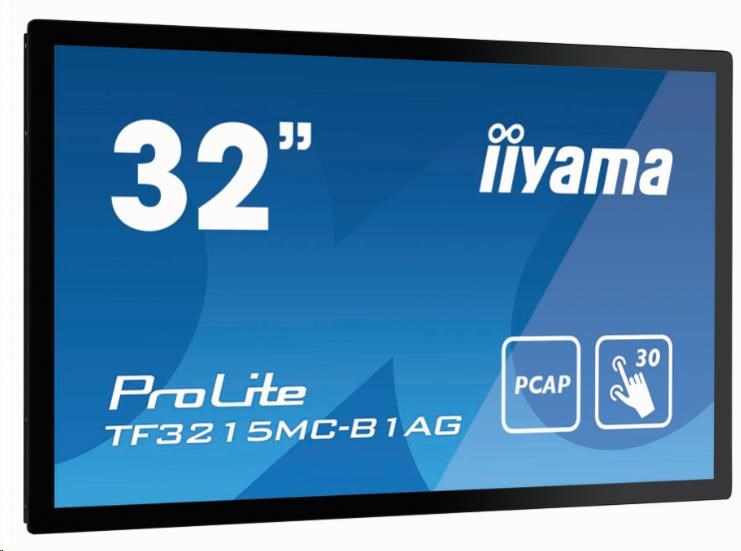iiyama ProLite TF3215MC-B1AG, 80cm (31,5''), Projected Capacitive, Full HD, black