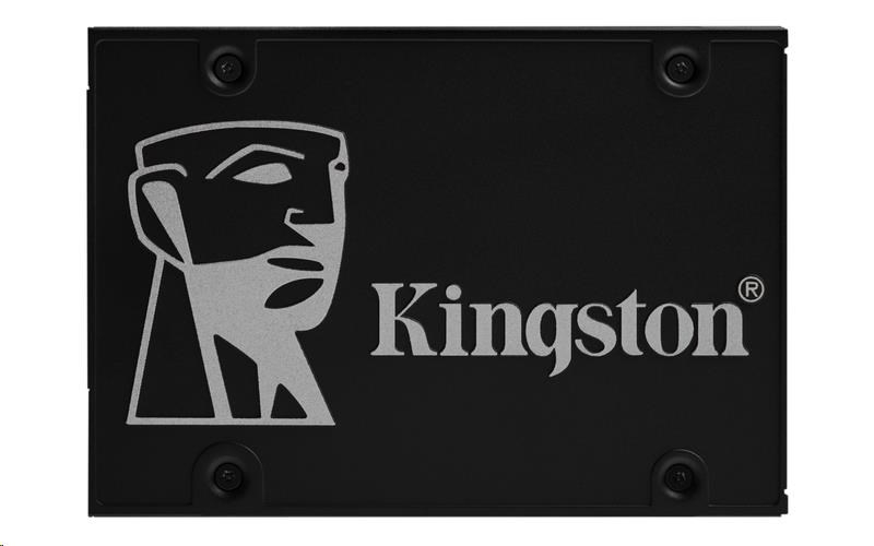 Kingston SSD 512GB KC600 SATA3 2.5" (R:550, W:520MB/s)