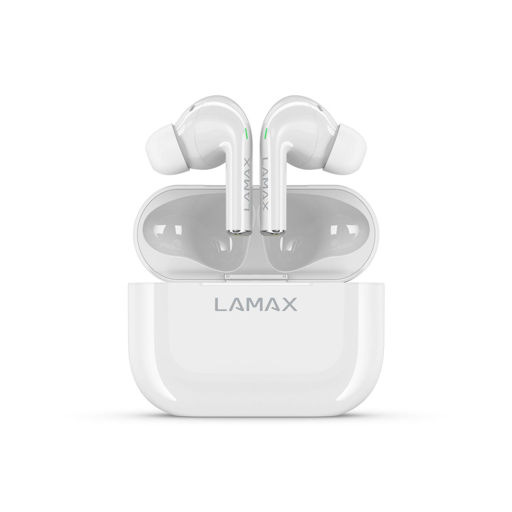 LAMAX Clips1 špuntová sluchátka - bílé
