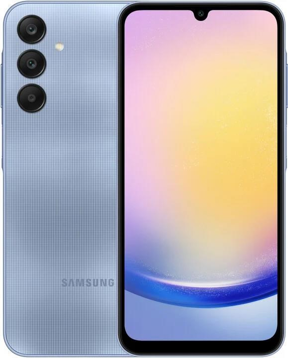 Samsung Galaxy A25 (A256), 8/256 GB, 5G, modrá, CZ distribuce
