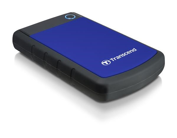 TRANSCEND externí HDD 2,5" USB 3.0 StoreJet 25H3B, 2TB, Blue (nárazuvzdorný)