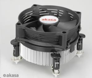 AKASA chladič CPU  AK-955V2 pro Intel  LGA 775, měděné jádro, 95mm PWM ventilátor