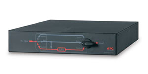 APC Service Bypass Panel- 230V,50A,MBB,Hardwire input,(4) IEC-320 C19 Output