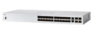 Cisco switch CBS350-24S-4G-EU (24xSFP,4xGbE/SFP combo,fanless) - REFRESH