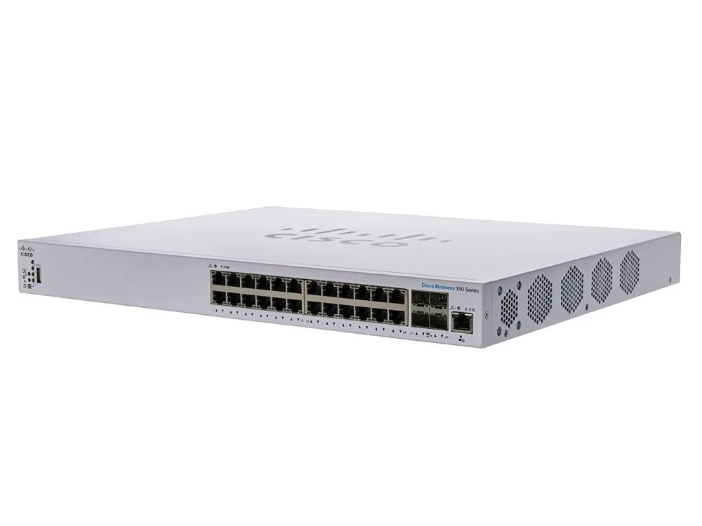 Cisco switch CBS350-24XT-EU (20x10GbE,4x10GbE/SFP+ combo)