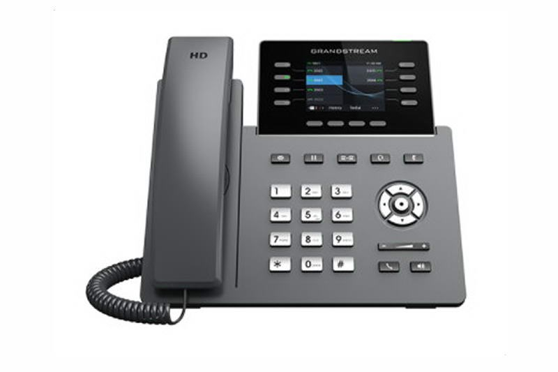 Grandstream GRP2624 [VoIP telefon - 8 linek, 4 SIP účty, Bluetooth, PoE, Wi-Fi, GDMS]