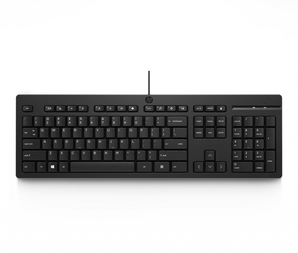 HP 125 Wired Keyboard - Ruská