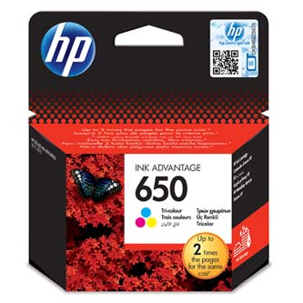 HP DJ IA 2515, 3515, 3545, 1015, HP č. 650, color, 200 str. [CZ102AE] - Ink cartridge//1