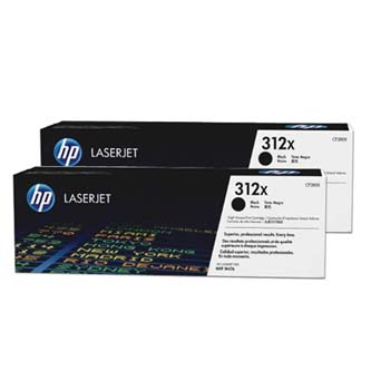 HP LJ Pro MFP M476dn, M476dw, black, 2 x 4400str., č. 312X [CF380XD]  - Laser toner