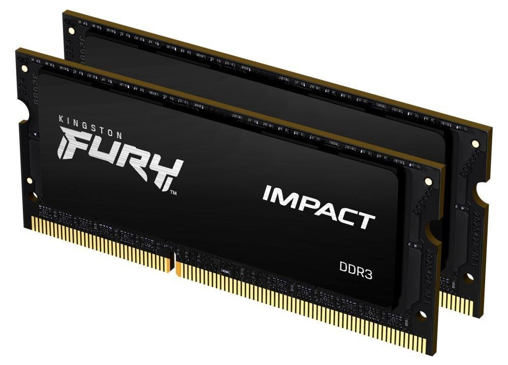 KINGSTON SODIMM DDR3L 16GB (Kit of 2) 1866MT/s CL11 1.35V FURY Impact