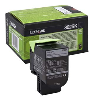 Lexmark originální toner [80C2SK0], black, 2500str., CX310dn, CX310n, CX410de, CX410