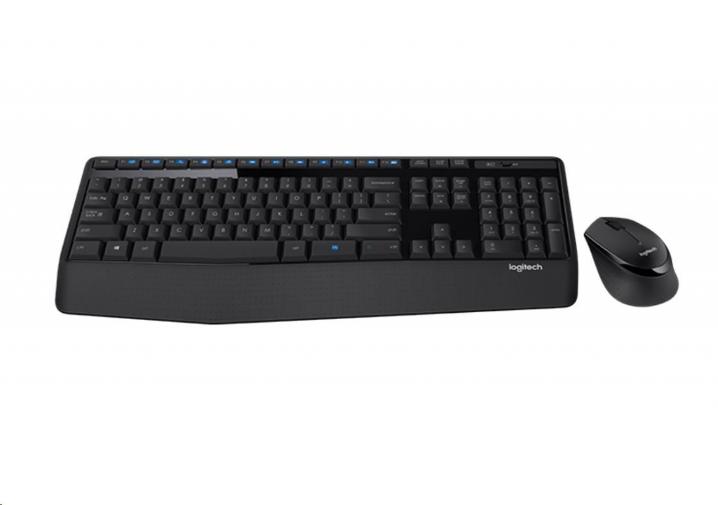 Logitech sada Wireless Combo MK345, bezdrátová klávesnice + myš, US INT'L, 2.4GHZ, INTNL
