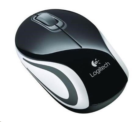 Logitech Wireless Mini Mouse M187, black