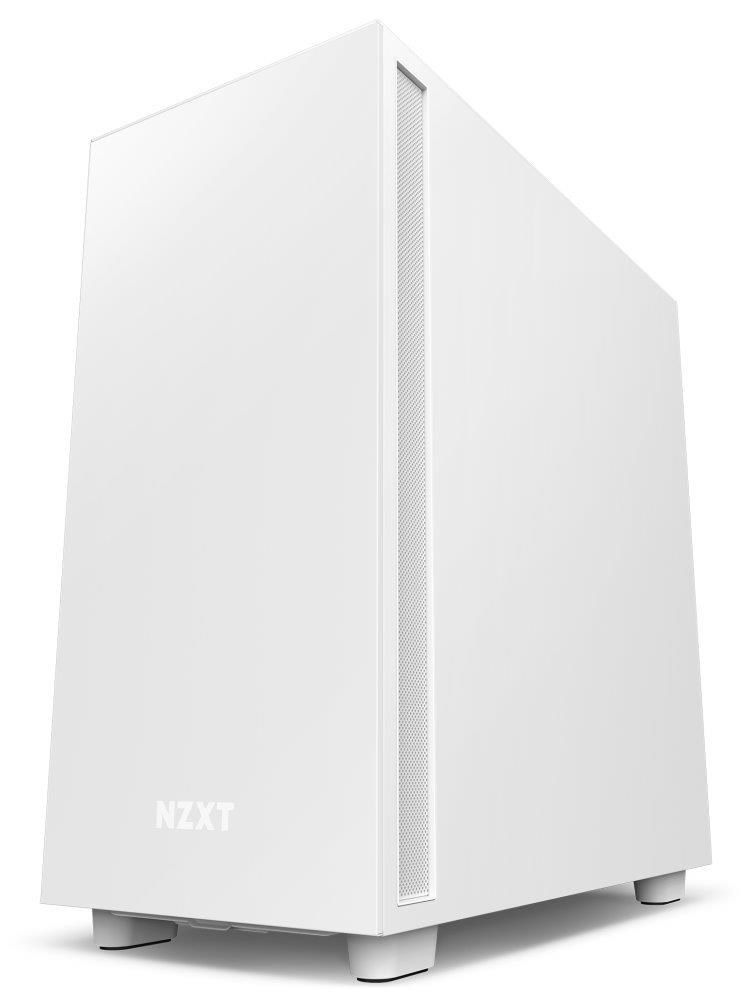 NZXT skříň H7 / ATX / 2x120 mm fan / USB-C / 2x USB / prosklená bočnice / bílá