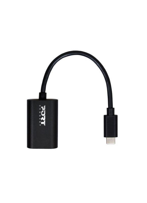 PORT konvertor USB-C / DP (displej port), délka kabelu 15 cm