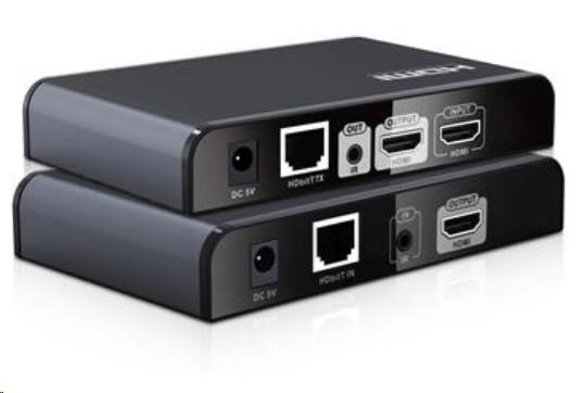 PREMIUMCORD HDMI extender na 120m přes LAN, over IP, HDBitT, lokální HDMI výstup