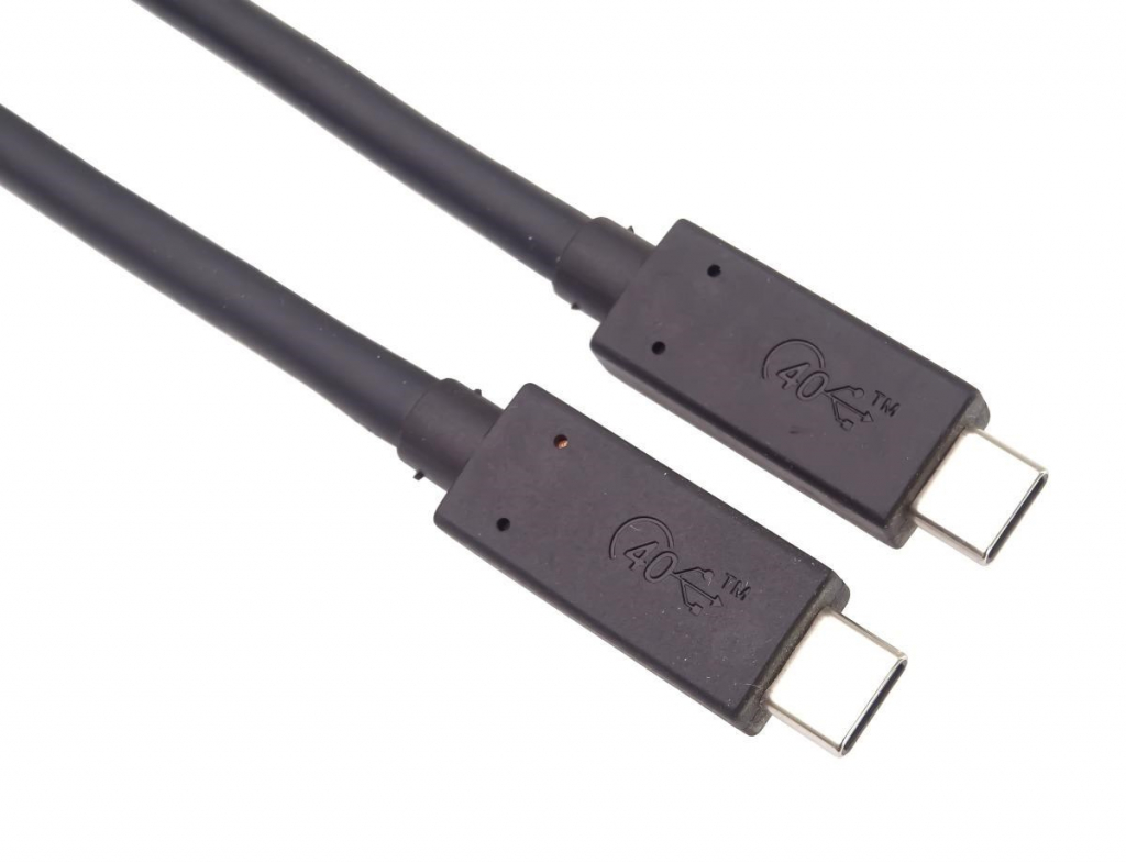 PREMIUMCORD Kabel USB4™ 40Gbps 8K@60Hz Thunderbolt 3, 1m