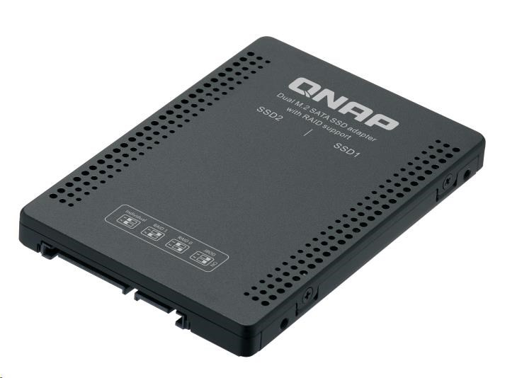 QNAP QDA-A2MAR diskový adaptér 2x M.2 SATA do 2,5" SATA