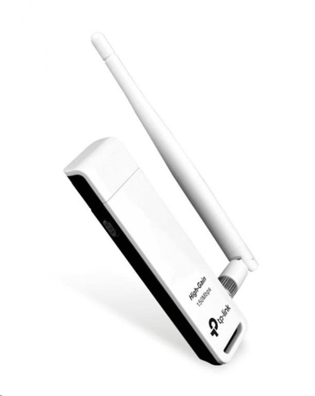 TP-Link TL-WN722N USB adapter (N300, 2,4GHz, USB2.0)