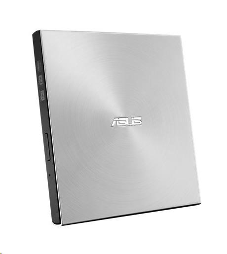 ASUS DVD Writer SDRW-08U7M-U SILVER RETAIL, External Slim DVD-RW, silver, USB