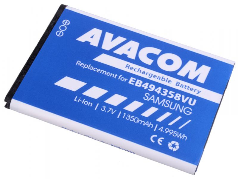 AVACOM baterie do mobilu Samsung S5830 Galaxy Ace Li-Ion 3,7V 1350mAh (náhrada EB494358VU)