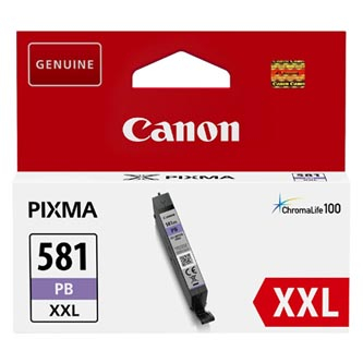 Canon orig. ink [CLI-581PB] XXL, photo blue, 11.7ml, 1999C001, very high capacity//1,00