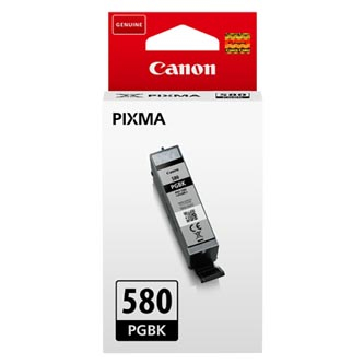 Canon originální ink PGI-580PGBK, black, 11.2ml, [2078C001], Canon PIXMA TR7550, TR8550