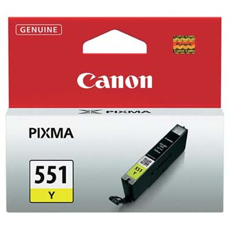 Canon Pixma ip7520, MG5450,MG6350, 7 ml, yellow, CLI551Y [6511B001] - Ink cartidge