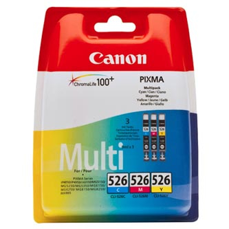 Canon Pixma MG5150, CLI526, cyan/magenta/yellow, 340str., 3x9ml, 4541B009, [4541B006]//1