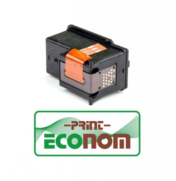 print-ECONOM black cartridge HP č. 363, 17 ml [C8719EE] - Ink náplň//2