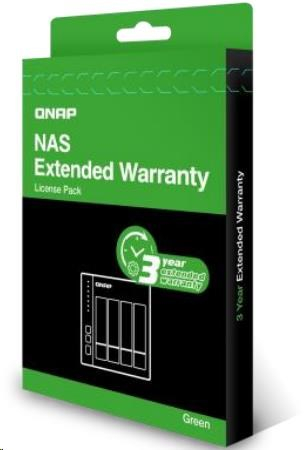 QNAP LIC-NAS-EXTW-GREEN-3Y-EI elektronická prodlužujicí záruka 3 roky