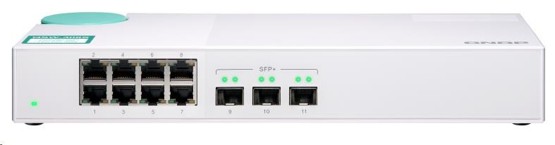 QNAP switch QSW-308S (3xSFP+,8x1GbE)